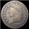 Image 1 : 1809 Classic Head Half Cent NICELY CIRCULATED