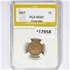 Image 1 : 1857 Flying Eagle Cent PGA MS60