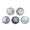 Image 2 : 1987-2000 US Commem Silver Coins (5 Coins)