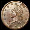 Image 1 : Civil War Token One Cent NEARLY UNCIRCULATED
