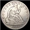 Image 1 : 1857-O Seated Liberty Half Dollar NICELY CIRC