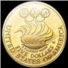 Image 2 : 1988-W Commem 1/4oz Gold $5 GEM PROOF