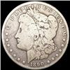 Image 1 : 1890-CC Morgan Silver Dollar NICELY CIRCULATED