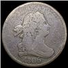 Image 1 : 1806 Draped Bust Half Cent NICELY CIRCULATED