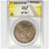 Image 1 : 1921 Silver Peace Dollar ANACS VF30