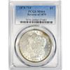 Image 1 : 1878 7TF Morgan Silver Dollar PCGS MS64 Rev 79