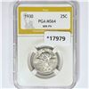 Image 1 : 1930 Standing Liberty Quarter PGA MS64 60% FH