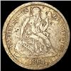 Image 1 : 1864-S Seated Liberty Dime NICELY CIRCULATED