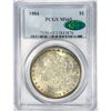Image 1 : 1884 CAC Morgan Silver Dollar PCGS MS65