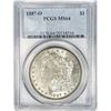Image 1 : 1887-O Morgan Silver Dollar PCGS MS64