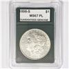 Image 1 : 1898-S Morgan Silver Dollar GG MS67 PL