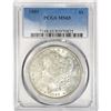 Image 1 : 1889 Morgan Silver Dollar PCGS MS65