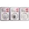 Image 1 : 2023 Set (3) 1oz G.B. S2Â£ NGC MS69 Q. Elizabeth