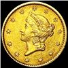 Image 1 : 1853 Rare Gold Dollar NEARLY UNCIRCULATED