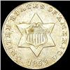 Image 1 : 1853 Silver Three Cent CLOSELY UNCIRCULATED