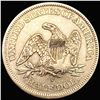 Image 2 : 1866-S NO MOTTO Seated Liberty Half HIGH GRADE