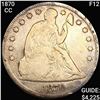 Image 1 : 1870-CC Seated Liberty Dollar LIGHTLY CIRC