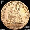 Image 1 : 1855-S Seated Liberty Quarter CHOICE AU