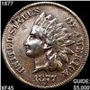 Image 1 : 1877 Indian Head Cent LIGHTLY CIRCULATED