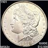 Image 1 : 1901 Morgan Silver Dollar CHOICE BU +