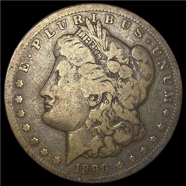 1890-CC Morgan Silver Dollar NICELY CIRCULATED