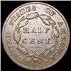 Image 2 : 1826 Classic Head Half Cent ABOUT UNCIRCULATED