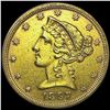 Image 1 : 1897 $5 Gold Half Eagle CLOSELY UNCIRCULATED