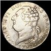 Image 1 : 1792 France Silver 1/2 Ecu NICELY CIRCULATED