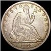 Image 1 : 1877 Seated Liberty Half Dollar NEARLY UNC