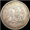 Image 2 : 1877 Seated Liberty Half Dollar NEARLY UNC