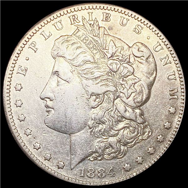 1884-S Morgan Silver Dollar CLOSELY UNCIRCULATED