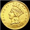 Image 1 : 1856 Rare Gold Dollar UNCIRCULATED