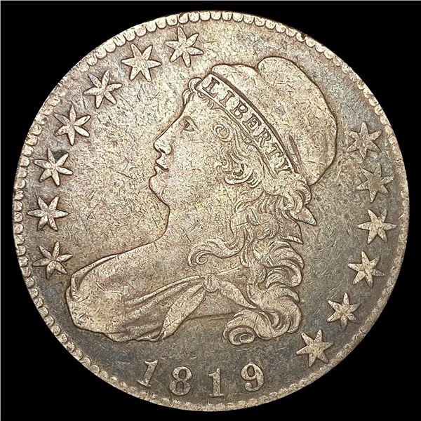 1819 Capped Bust Half Dollar NICELY CIRCULATED