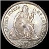 Image 1 : 1875 Seated Liberty Dime NEARLY UNCIRCULATED