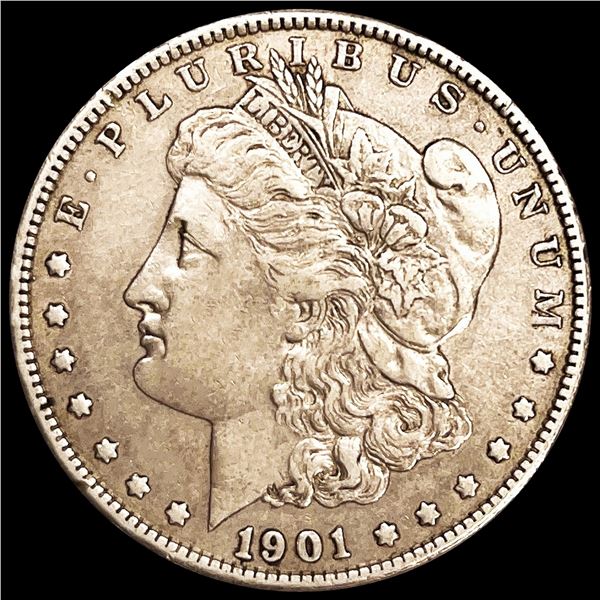1901-S Morgan Silver Dollar CLOSELY UNCIRCULATED