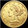 Image 1 : 1900 $5 Gold Half Eagle UNCIRCULATED