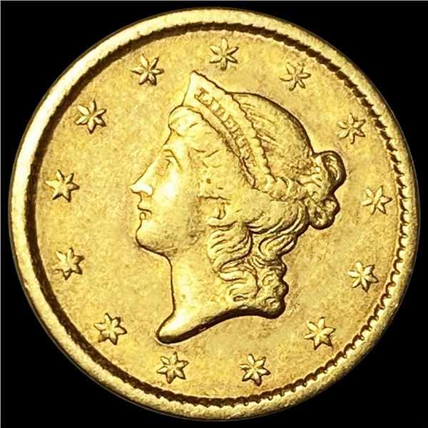 1851 Rare Gold Dollar NEARLY UNCIRCULATED