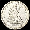 Image 1 : 1853 Arws & Rays Seated Liberty Quarter UNC