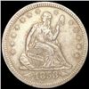 Image 1 : 1853 Arws & Rays Seated Liberty Quarter CLOSE UNC