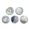 Image 1 : 1986-2002 US Commem Silver Coins (5 Coins)