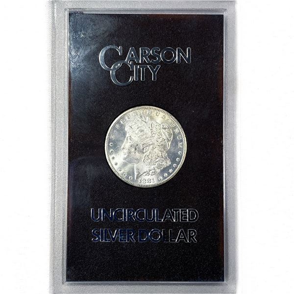 1881-CC Morgan Silver Dollar GSA