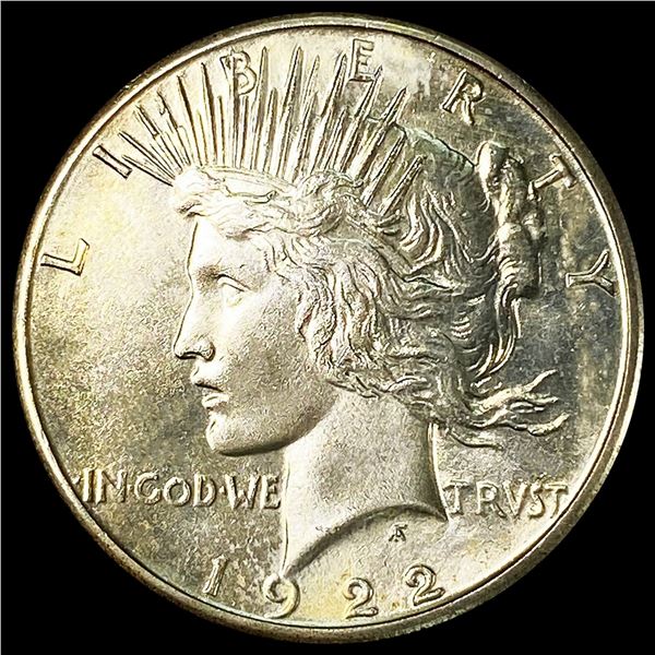 1922-S Silver Peace Dollar CLOSELY UNCIRCULATED