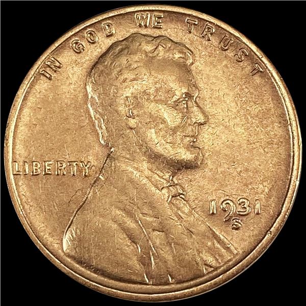 1931-S Wheat Cent UNCIRCULATED