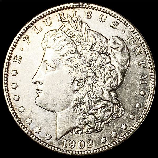 1902 Morgan Silver Dollar CLOSELY UNCIRCULATED