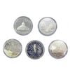 Image 2 : 1986-2001 US Commem Silver Coins (5 Coins)