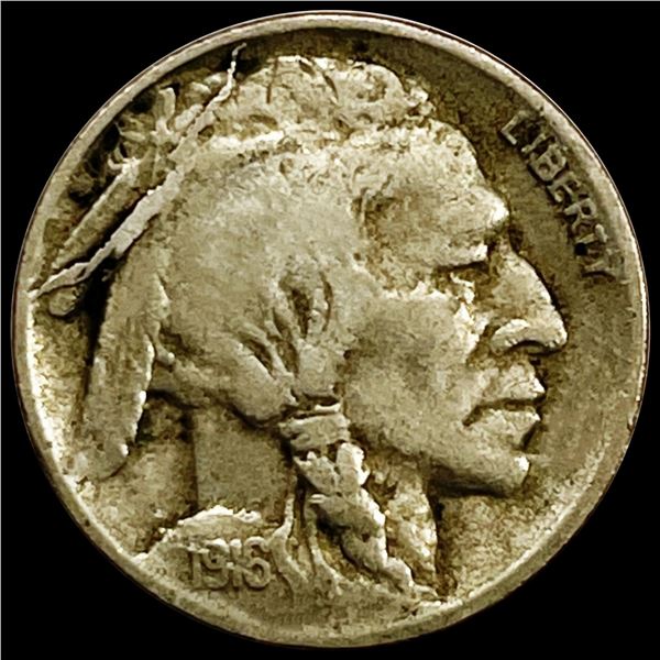 1916-D Buffalo Nickel LIGHTLY CIRCULATED