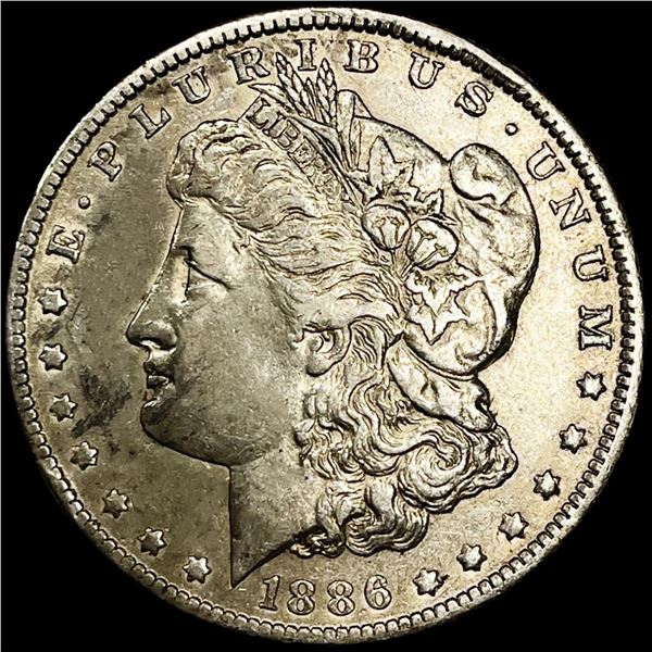 1886-O Morgan Silver Dollar CLOSELY UNCIRCULATED