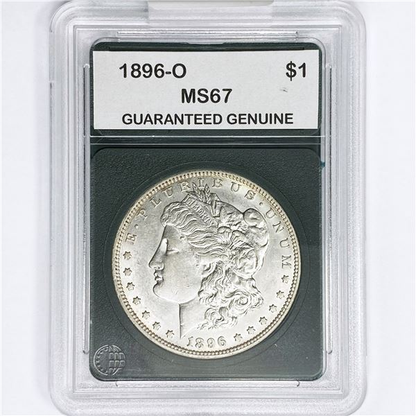 1896-O Morgan Silver Dollar GG MS67