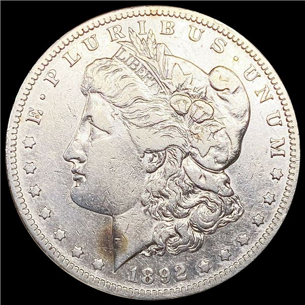 1892-S Morgan Silver Dollar CLOSELY UNCIRCULATED