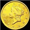 Image 1 : 1852-O Rare Gold Dollar CLOSELY UNCIRCULATED